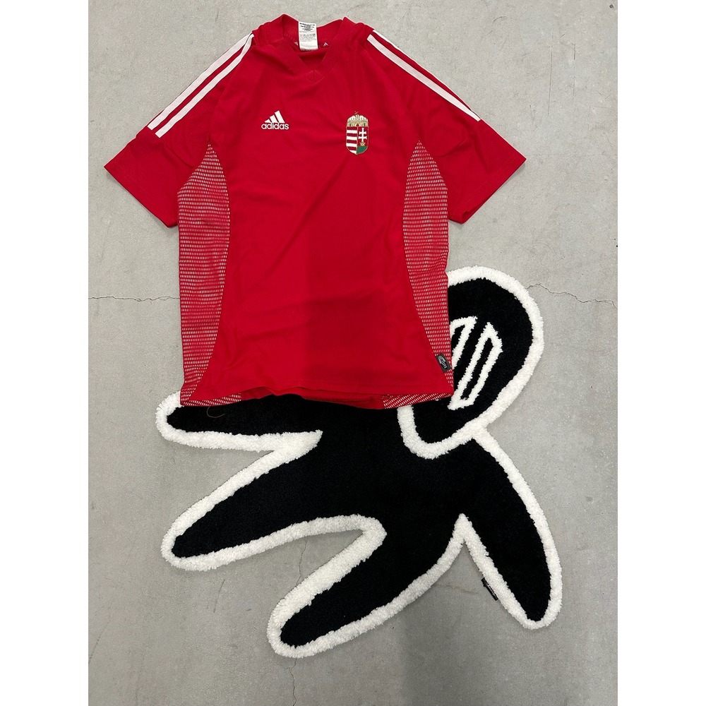 Adidas Hungary National Football Team Soccer Jersey Red Climalite Men's M
